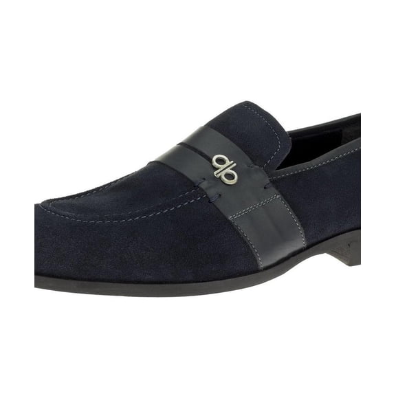Mens Rino Navy Leather Comfort Shoes DTI DARYA TRADING BB