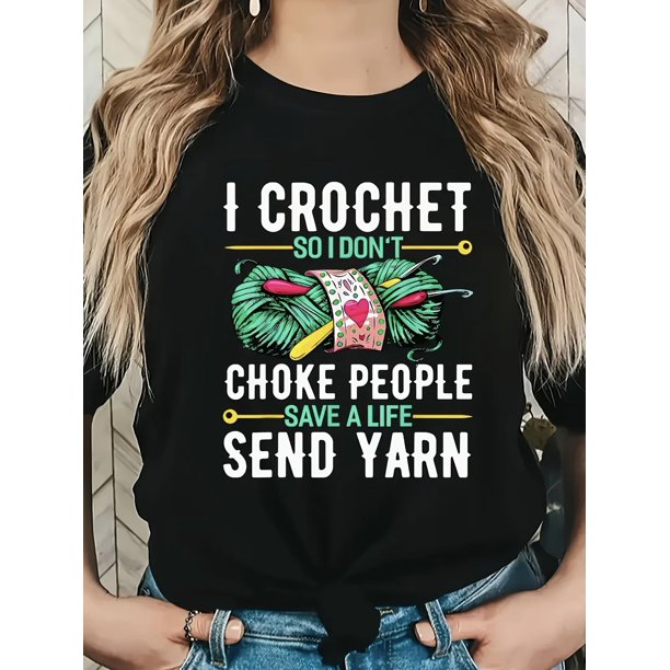 Camiseta elegante con estampado de letras para mujer, cómoda, informal, de manga corta y cuello redondo, ideal para el día a día, ideal para adultos, hombres, mujeres, adolescentes, jóvenes y deportes