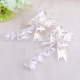thumbnail image 5 of CIMAXIC 20PCS Golden Side Design Pull Bows Gift Knot Ribbons String Bows for Wedding Gift Wrapping Car Decoration (White),19.69"X1.18"X0.04", 5 of 5