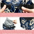thumbnail image 4 of Ink Plants Foldable Car Trash Bin Mini Trash Can with Lid, Leak-proof, Hanging Storage Bag - Car Garbage Can, 4 of 6