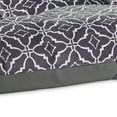 thumbnail image 4 of Vibrant Life Medium Tufted Plush Dog Bed, Gray Lattice, 4 of 7