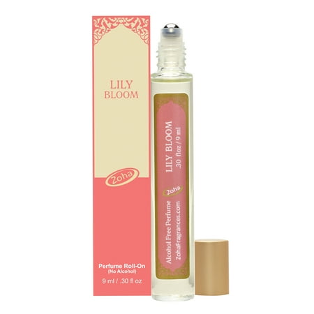 Zoha|Lily Bloom Perfume Oil|Alcohol Free Long Lasting Lily Perfume for Women and Men|Hypoallergenic Travel Size Lily Fragrance Oil Roll On Perfume