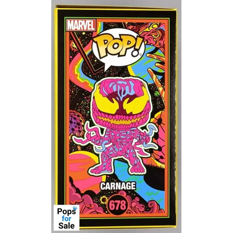 【即日発送】MARVEL カーネイジ ネオンブラックライト ケース付きFunko Funko Pop! Marvel Carnage (Black Light) Funko Shop Exclusive