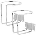 thumbnail image 6 of Siliaire Car Cup Holders 2Pcs Boat Ring Cup Drink Holder Silver Iron for Universal Use, 6 of 8