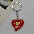 thumbnail image 4 of Amaiiu Key Chain Lovely PVC Originality Soft Colorful Keys Ring Durable Charming Fascinating Pendant Ornament Backpack Exquisite 3, 4 of 6