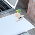 thumbnail image 6 of Desktop Stapler Wooden Animal Stapler Manual Stapler Compact Basswood Art for Students Office Home Decor Tabletop, 6 of 9