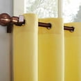 thumbnail image 3 of No. 918 Montego Window Curtain Valance/Kitchen Curtains, Set of 2, 56" x 36" in Yellow, 3 of 5
