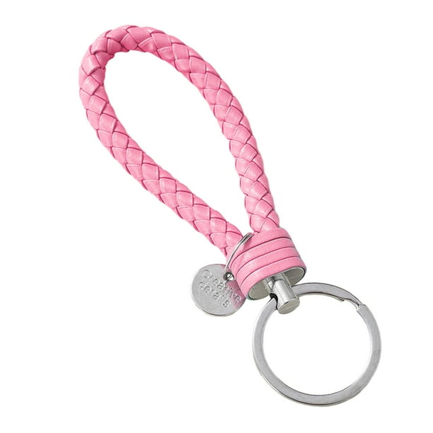 Llavero de cuero de PU, regalo del Día del Padre, llavero significativo para él, papá rosa