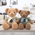 thumbnail image 2 of Teddy Bear Toys Cute Bear Plush Toys/Home Pillow/Children's Dolls Birthday Gifts/Girlfriend Gifts for Childrendeep brown50cm Deng Xun unisex, 2 of 2