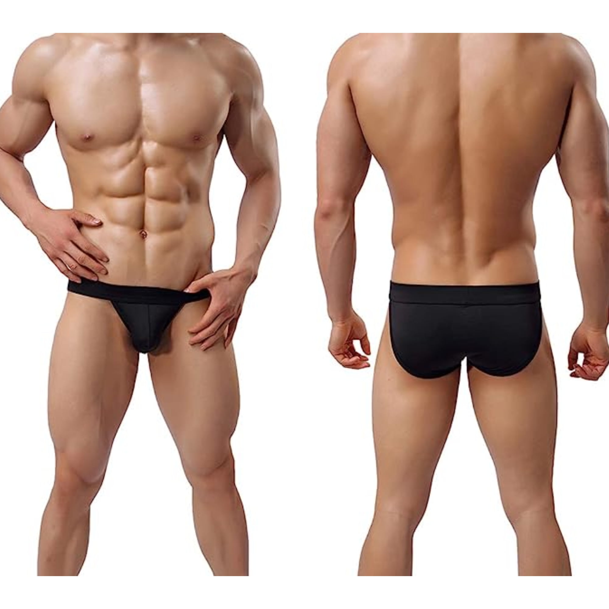 yuyangdpb Men's Supersoft Modal Briefs Low Rise Lightweight Underwear 3pack  2XL 