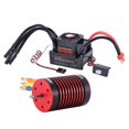 thumbnail image 3 of Motor sin escobillas Hugo 2650Kv 2050Kv ESC a prueba de agua 120A para coche 1:10 1:18, 3 of 10
