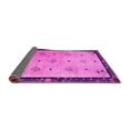 thumbnail image 2 of Ahgly Company Indoor Round Oriental Pink Asian Inspired Area Rugs, 5' Round, 2 of 4