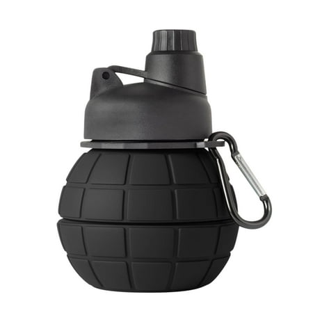 

Fridja Outdoor Sport Foldable 550ml Silicone Water Bottle Drinkware Sport Foldable Coffee Outdoor Collapsible Bottle Clearance