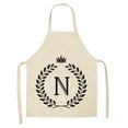 thumbnail image 1 of SMihono Kitchen Organizers and Storage Linen Kitchen Apron - Letter Printed Cotton Linen Sleeveless Apron Kitchen Kitchen Gadgets Must Have 2023, 1 of 1