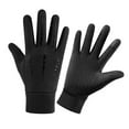 thumbnail image 4 of Mens Warm Winter Riding Gloves - Insulated Velvet Touchscreen Gloves for Cycling, Commuting & Outdoor Work, Windproof Waterproof Polyester Fleece-Lined, One Size, 4 of 8