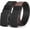 E-black/Coffee/Matte Black Buckle, variant on Men Nylon Reversible Ratchet Belt, Men Web Casual Work Belt for Jeans Pants with Automatic Slide Buckle