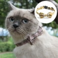 thumbnail image 3 of CuteSoftDogandCatCollarwithBowtie,DetachableAdjustableBowTieCollarPetGift, 3 of 5