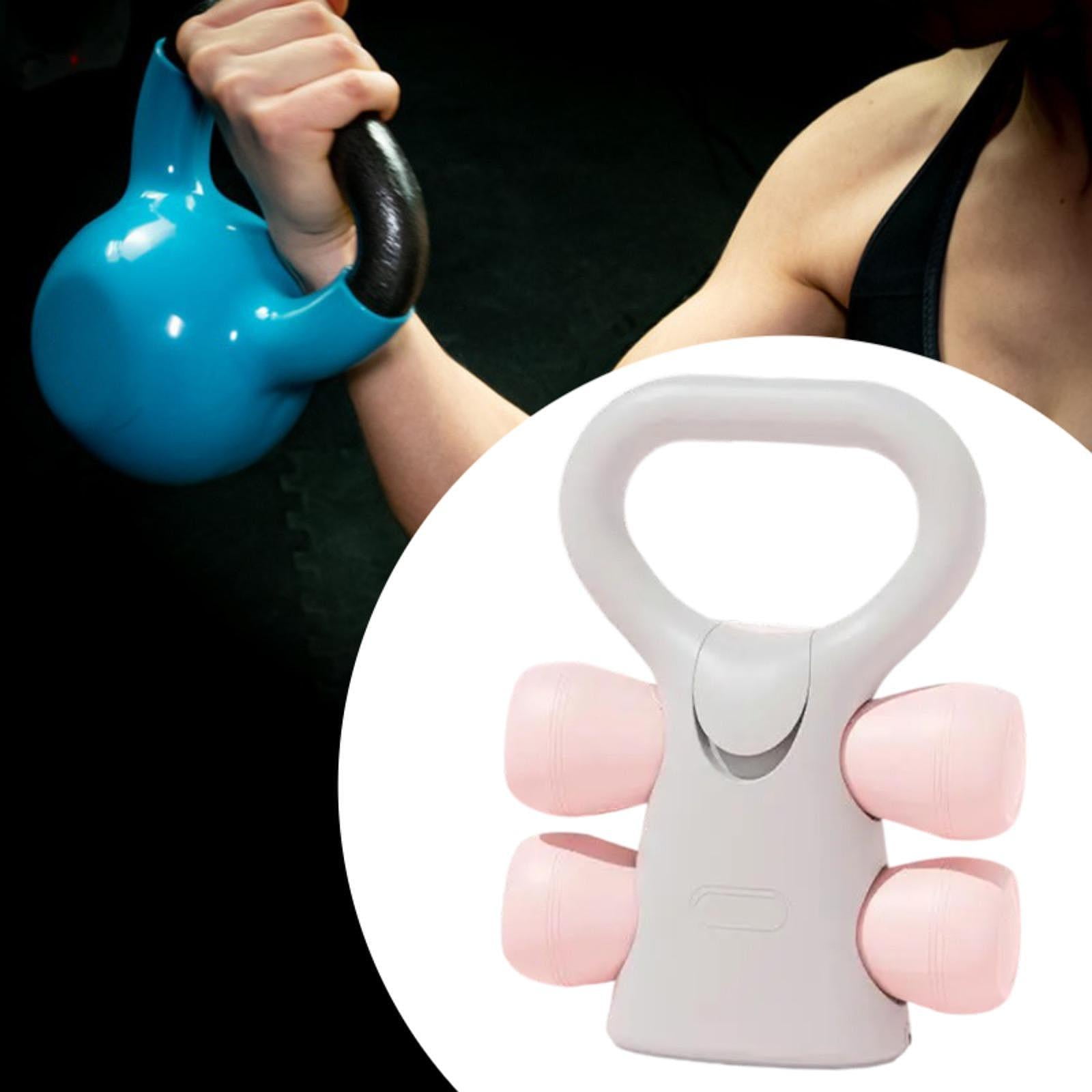 GARENDE Dumbbell Kettlebell Adjustable Dumbbell Set for Home Gym Weight Lifting Pink