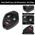 thumbnail image 4 of Unique Bargains 4 Buttons Keyless Entry Remote Fob Key Shell Case for Mitsubishi Outlander 07-09, 4 of 7