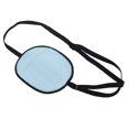 thumbnail image 4 of Strabismus Eye Patch, Adjustable Amblyopia Eye Patches, Amblyopia Eye Patch Silk Cotton Elastic Strap Full Cover Light Blocking Strabismus Eye Pad for Adults, 4 of 8