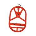 thumbnail image 3 of Cesta con Clip para calzado, soporte para zapatos para mochila, estante, cubierta de silicona para zapatos que ahorra espacio para actividades al aire Rojo, 3 of 8