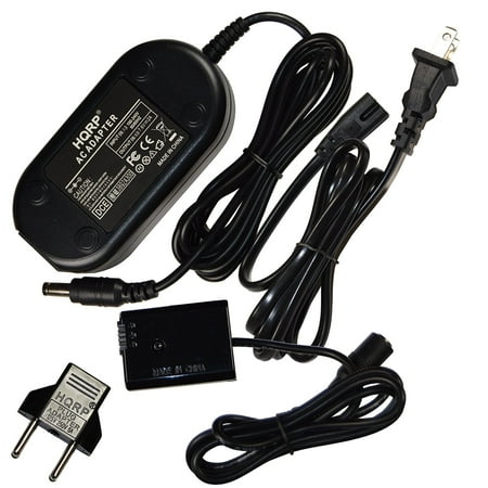 HQRP Kit AC Power Adapter and DC Coupler compatible with Sony Alpha NEX-3 NEX-3A NEX-3C NEX-3CA NEX-3CD NEX-3D NEX-3K A3000 ILCE3000K/B ILCE3000 Digital Camera