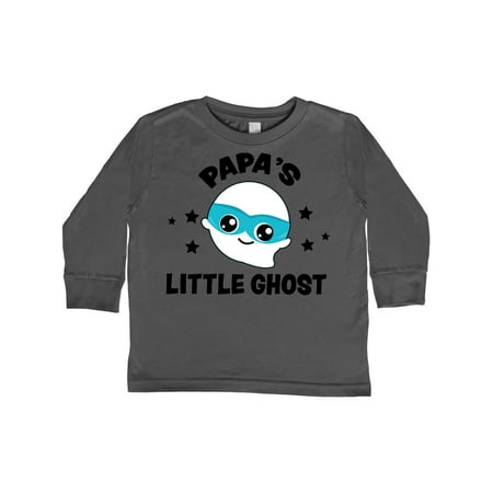 

Inktastic Cute Papa s Little Ghost with Stars Gift Toddler Boy or Toddler Girl Long Sleeve T-Shirt