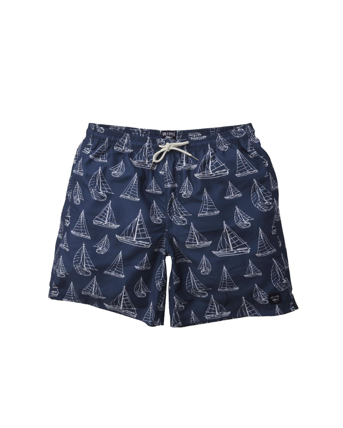 Boat Race Swim Trunks