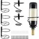 thumbnail image 1 of 6 PCS Wall Mounted Wine Racks, Spiral Hanging Wine Rack, Red Wine Drink Bottle Display Stand, for Bar, Restaurant, Party, Home Decoration, 1 of 5