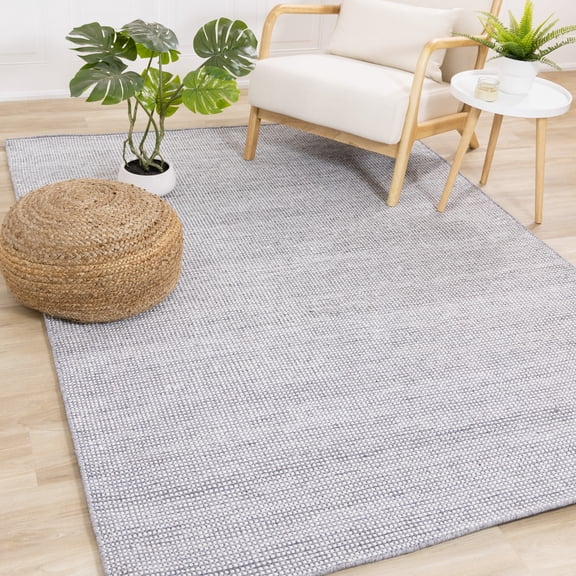 Rug Branch Contemporary Spots Cream Indoor Area Rug - 5' x 8'