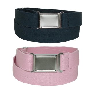 CTM Elastic Belt with Magnetic No Show Flat Buckle (Women display picture 1