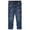 Blue-2476, variant on KIDSCOOL SPACE Boys Jeans,Elastic Band Inside Ripped Soft Strechy Denim Pants,10-11 Years
