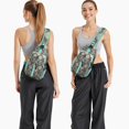 thumbnail image 2 of Boho Chic Crossbody Sling Bag Vintage Artistic Lightweight Backpack for Short Adventures, 2 of 5