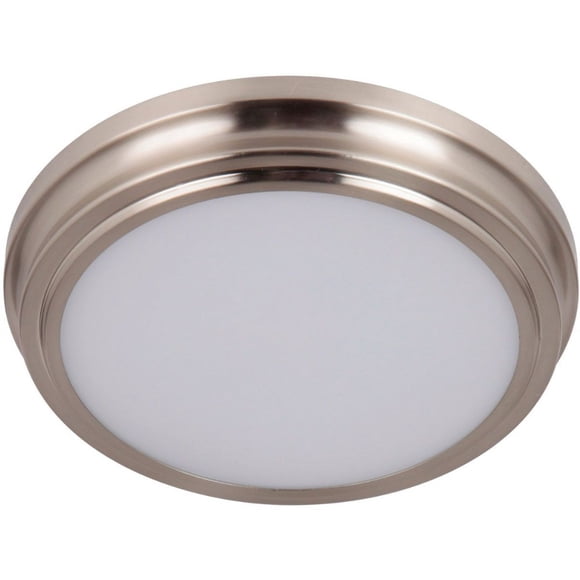 X6609-BNK-LED-Craftmade Lighting-X66 Series - 12W 1 LED Flush Mount in Transitional Style - 9 inches wide by 1.13 inches high-Brushed Polished Nickel
