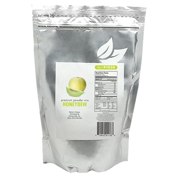 Tea Zone HONEYDEW Premium Powder Mix for Boba Bubble Tea, Slush