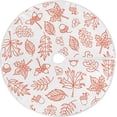 thumbnail image 1 of FMSHPON Maple Tree Doodle Xmas Christmas Tree Skirt Stand Mat for Holiday Party Decoration Indoor Outdoor 48 inches, 1 of 6