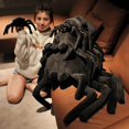 thumbnail image 5 of Simulación de juguete de peluche de muñeca araña negra creativa, truco de muñeca araña negra, accesorios de parodia para Halloween, 5 of 5