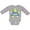 AC-Heather Grey, variant on Inktastic I'm Going To Be A Big Brother Boys Long Sleeve Baby Bodysuit