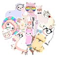 thumbnail image 2 of 50pcs Llama Alpaca Sticker Animal Stickers Laptop Luggage Skateboard Stickers, 2 of 5