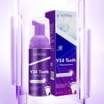 thumbnail image 1 of Peggybuy 50ml Color Correcting Toothpaste Portable Purple Foam Toothpaste for Dental Care, 1 of 9