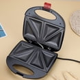 thumbnail image 1 of Sandwichera eléctrica Calefacción de doble cara Sandwich Tostadora Electrodomésticos de cocina FLhrweasw Nuevo, 1 of 7