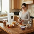 thumbnail image 5 of Perfect Settings Plastic Deli Containers with Lids 32 oz, 16 oz, 8 oz - 44 Count, 5 of 9