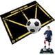 thumbnail image 2 of Tapete de entrenamiento de pasos de fútbol, accesorios auxiliares silenciosos para regatear, entrenador de fútbol, tapete de ayuda para entrenamiento de fútbol con control, 2 of 7