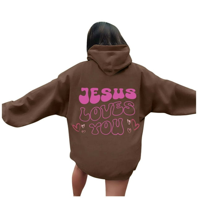 WEAIXIMIUNG Robe Chandail en Molleton pour Femmes Manches Courtes Sweat à Capuche Graphique Lettres Surdimensionné Pull Décontracté Manches Longues avec Poches