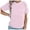 Light Purple, variant on Maternity Nursing Shirt Zippered Breastfeeding Top with Pockets for Moms Green XXL