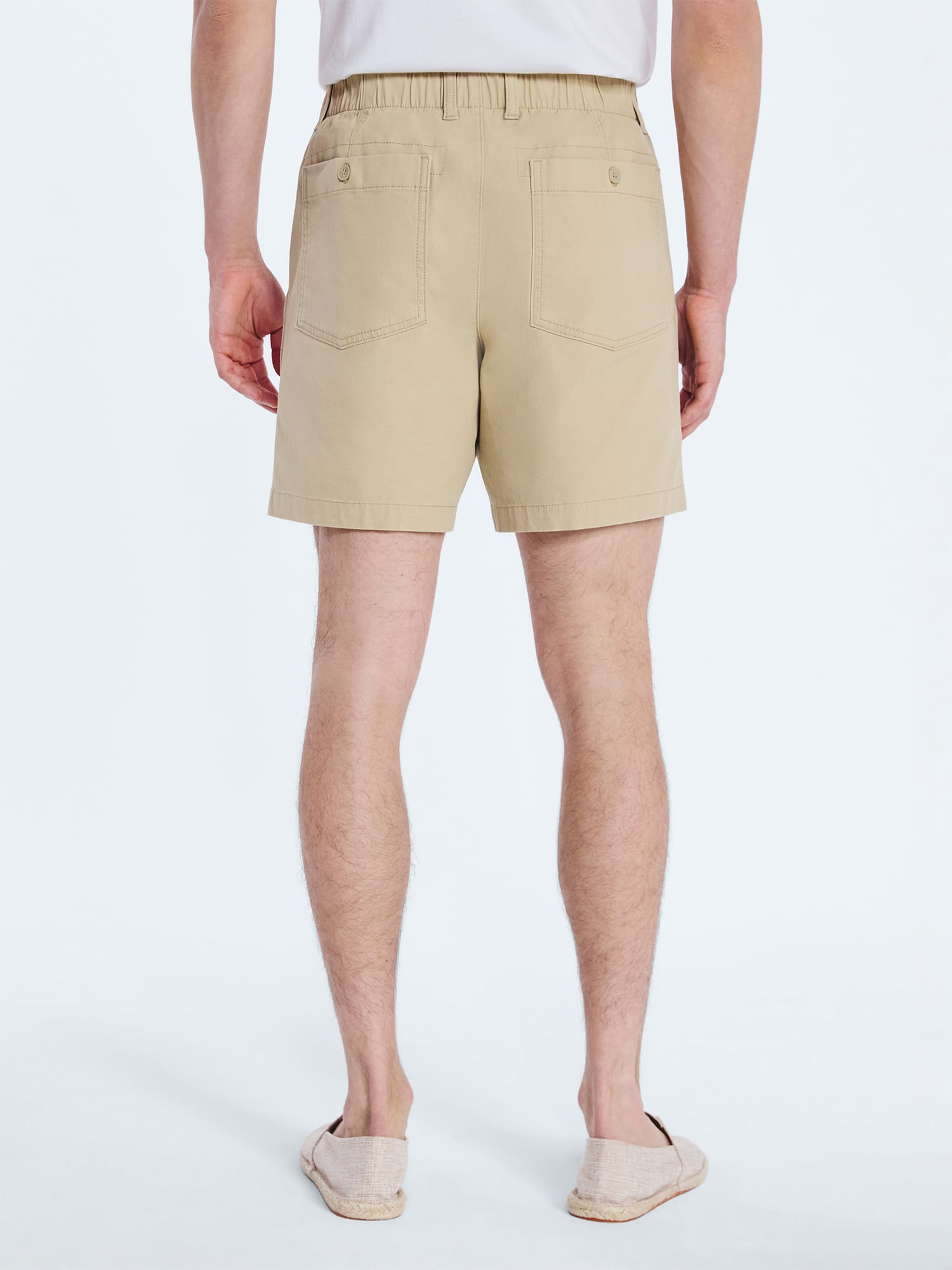 Free Assembly Men's Utility Shorts, 7" Inseam, Sizes S-3XL