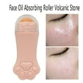 thumbnail image 2 of Natural Volcanic Roller Oil Control Rolling Stone Face Cleansing Oil Absorption Roller Pink, 2 of 5