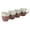 Sage Green, variant on Gibson Elite William Crest 4 Piece Coffee Mug Set, 15oz Stoneware Cups, Reactive Glaze Finish, Round Large Coffee Mugs, Microwave & Dishwasher Safe - Pink