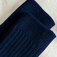 thumbnail image 5 of workcargo Juniors' Acrylic Leg Warmers - Soft Ribbed Knit, Navy Color, Free Size, Cozy for Casual/Indoor/Transitional Wear, 1 Pair, 5 of 9