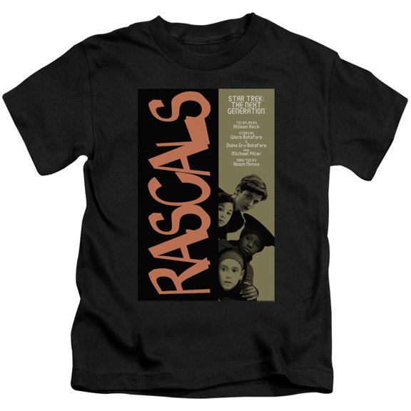 Star Trek Tng Season 6 Episode 7 Youth 18/1 T-Shirt Black